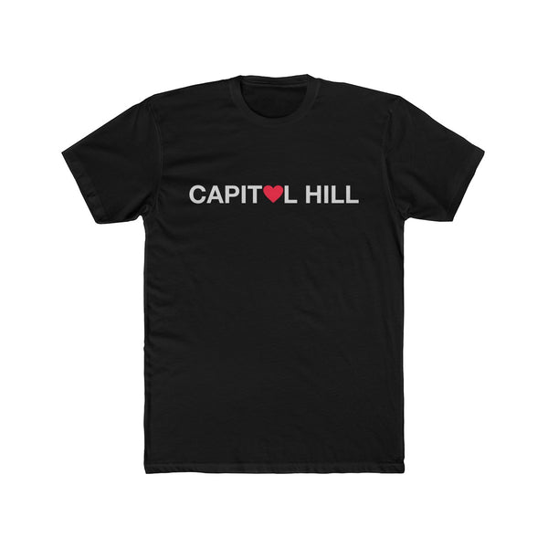 Men's Cotton Crew Tee - Heart Capitol Hill
