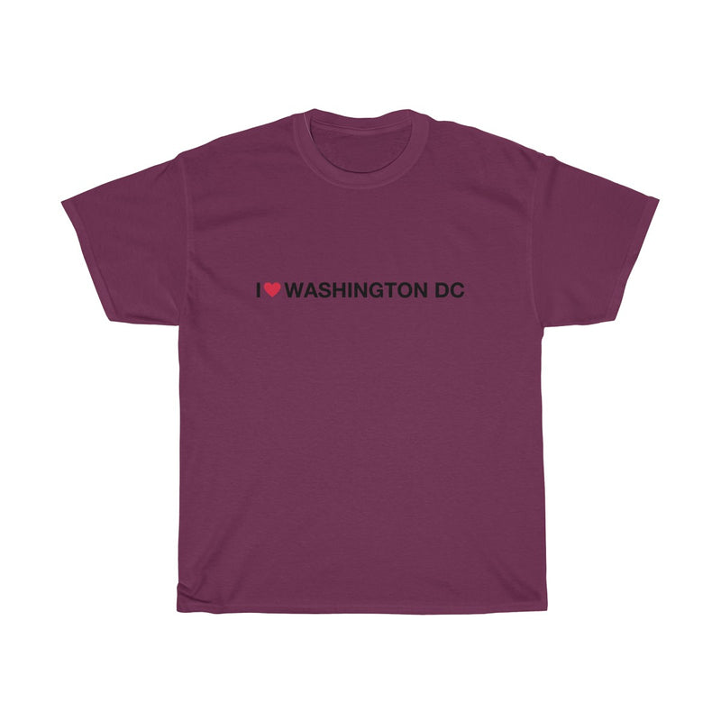 Unisex Heavy Cotton Tee - I love Washington DC