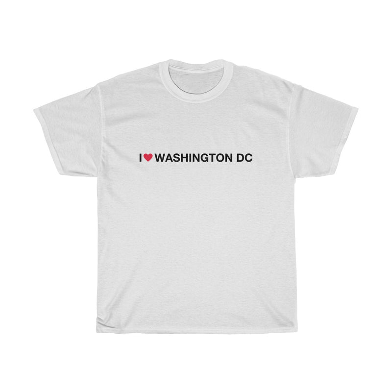 Unisex Heavy Cotton Tee - I love Washington DC