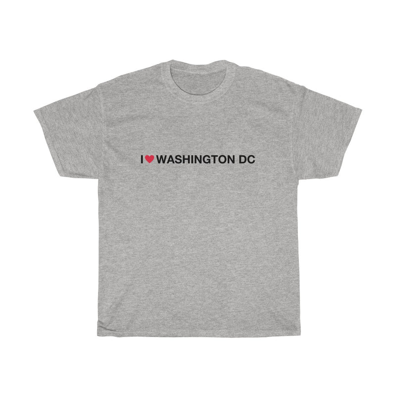 Unisex Heavy Cotton Tee - I love Washington DC