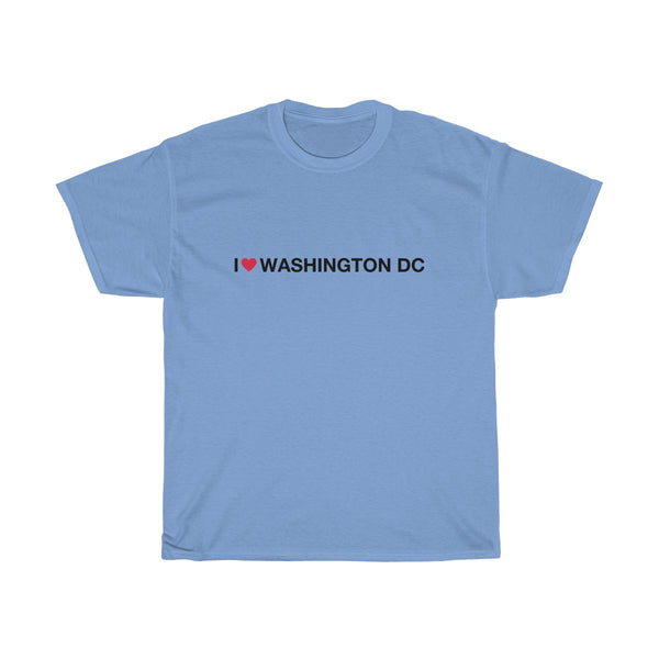 Unisex Heavy Cotton Tee - I love Washington DC