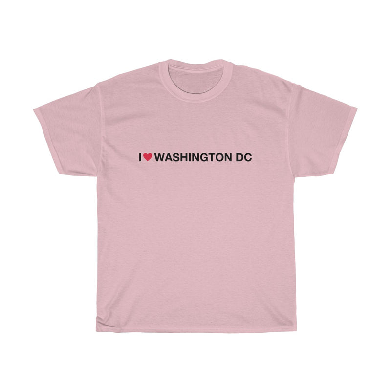 Unisex Heavy Cotton Tee - I love Washington DC