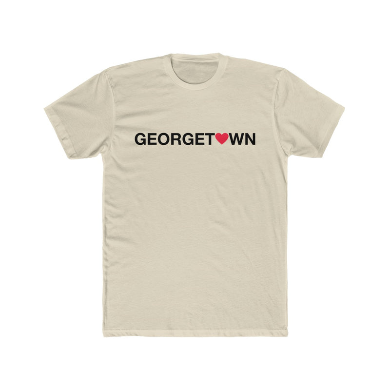 Men's Cotton Crew Tee - Heart Georgetown