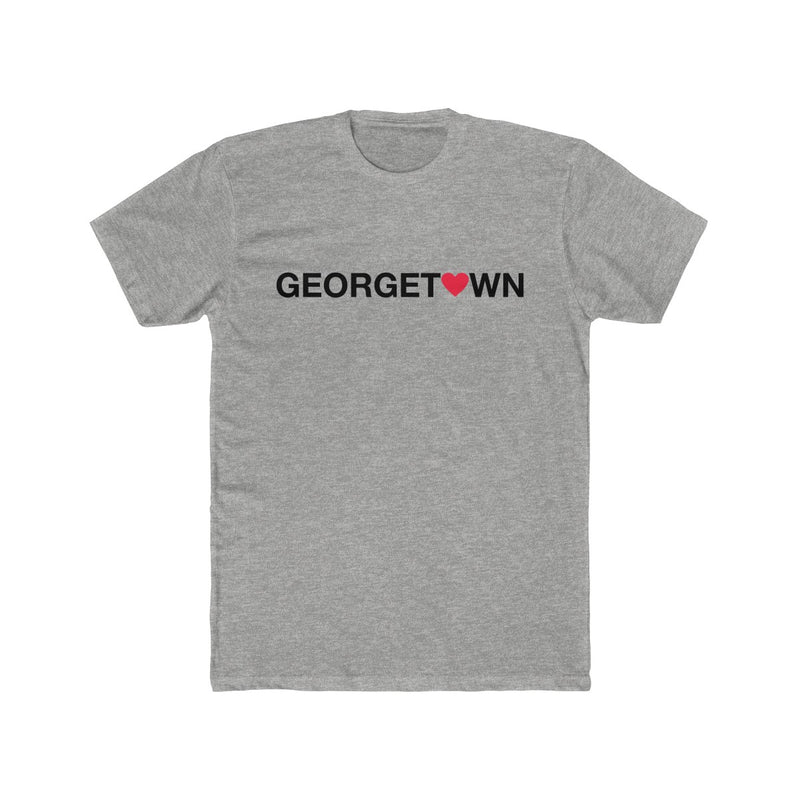 Men's Cotton Crew Tee - Heart Georgetown