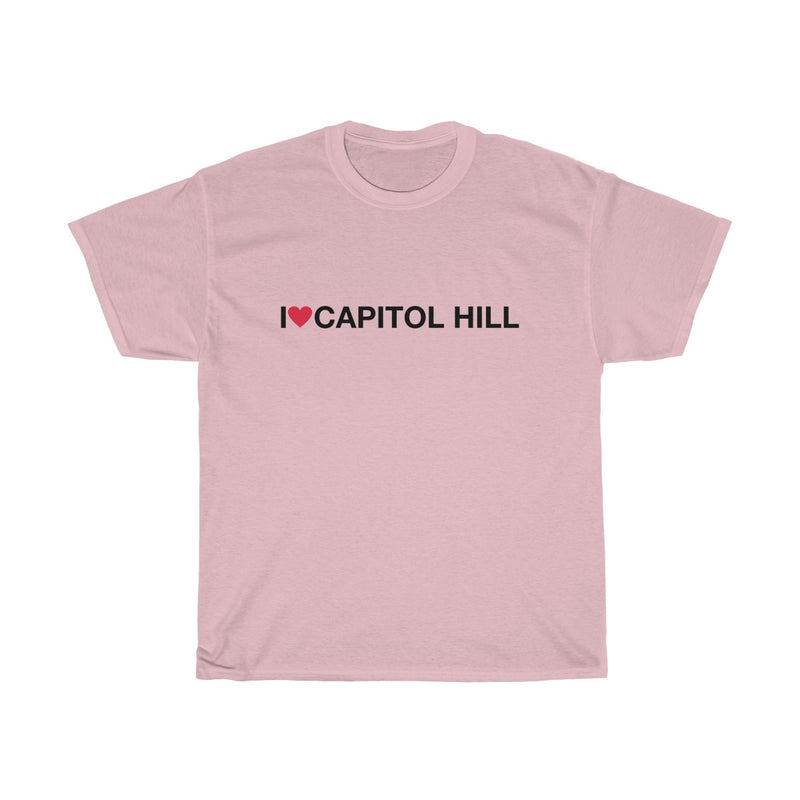 Unisex Heavy Cotton Tee - I love Capitol Hill