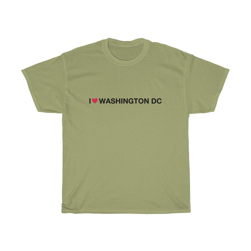 Unisex Heavy Cotton Tee - I love Washington DC