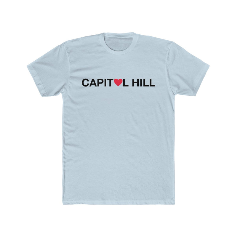 Men's Cotton Crew Tee - Heart Capitol Hill