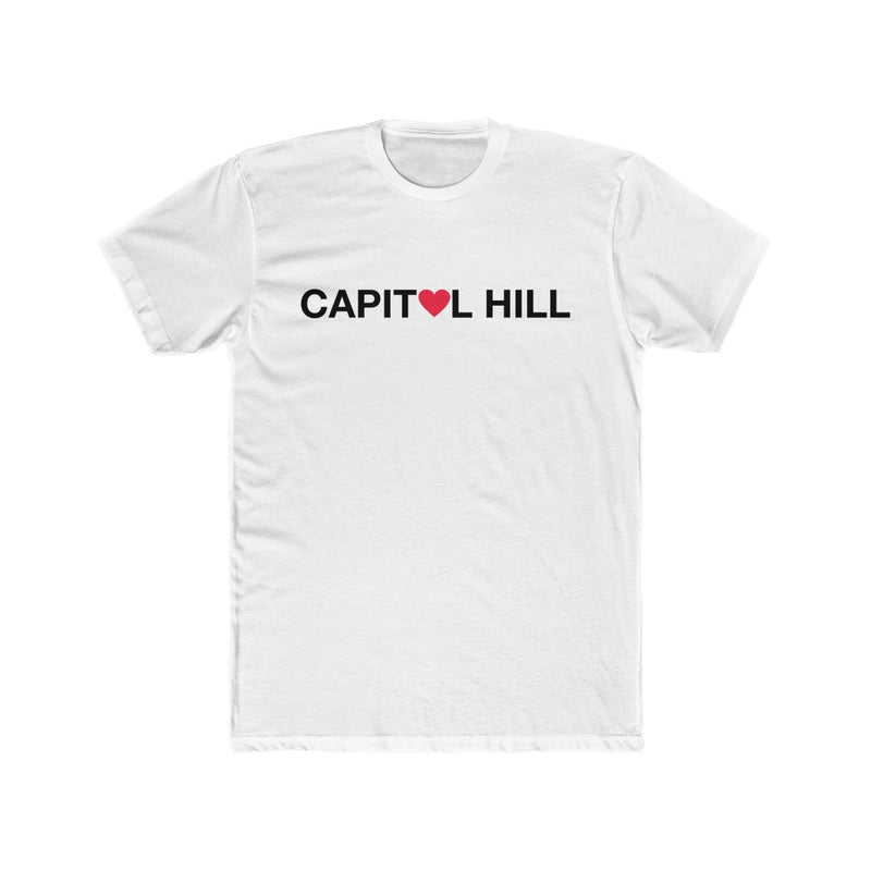 Men's Cotton Crew Tee - Heart Capitol Hill