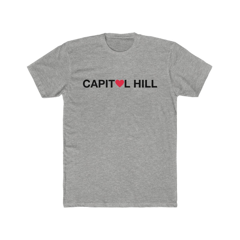 Men's Cotton Crew Tee - Heart Capitol Hill