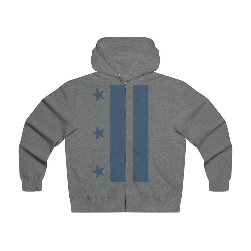 Men's Lightweight Zip Hooded Sweatshirt - DC Flag