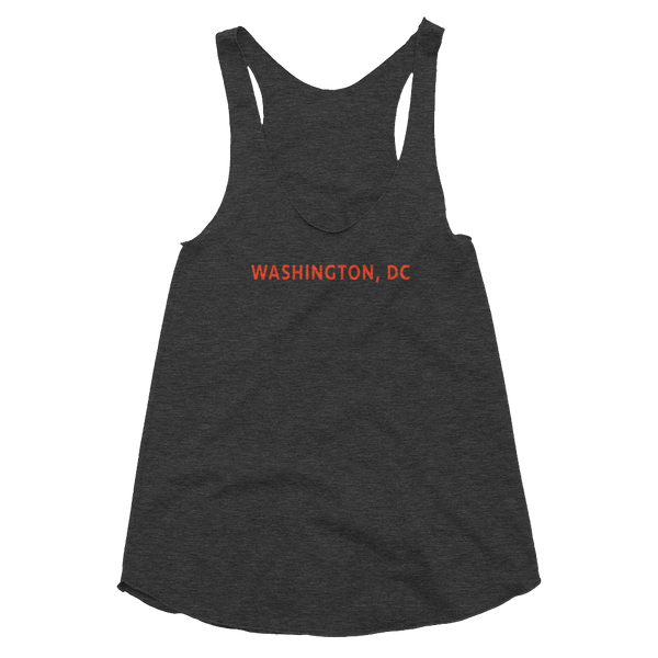 Women's Tri-Blend Racerback Tank - Washington DC