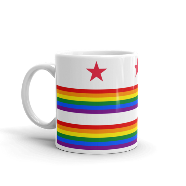 Mug - Rainbow DC Flag