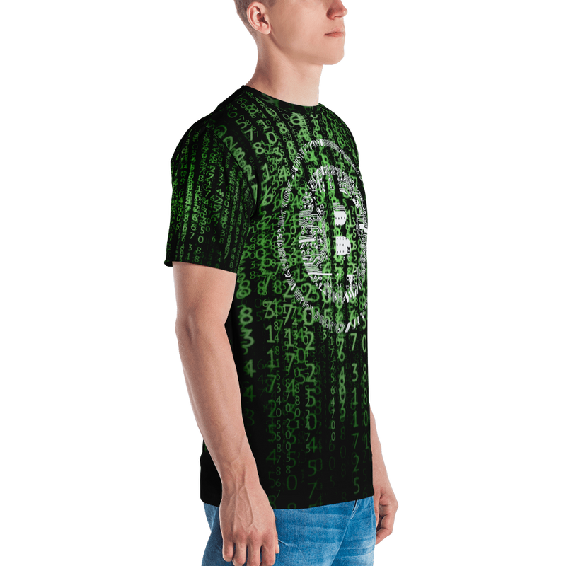 Men's T-shirt - Bitcoin Matrix