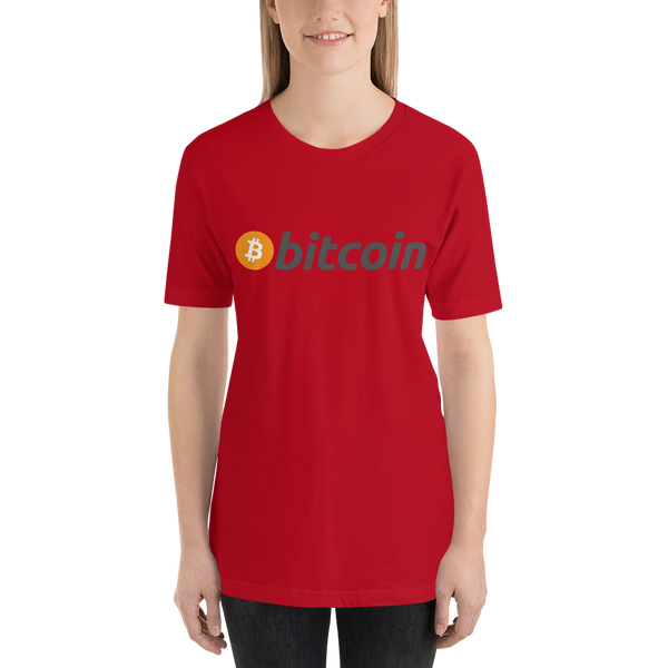 Short-Sleeve Unisex T-Shirt - Bitcoin (men & women)