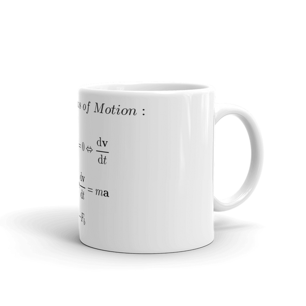 Mug - Newton's Laws of Motion
