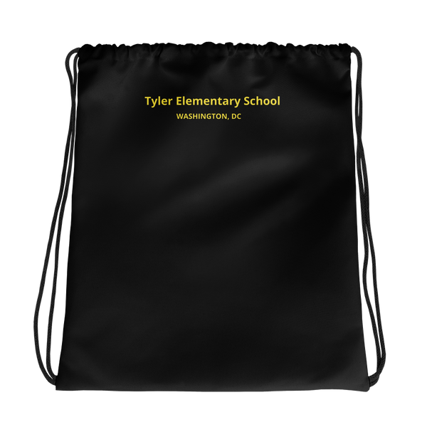 Drawstring bag: Tyler Elementary, Navy
