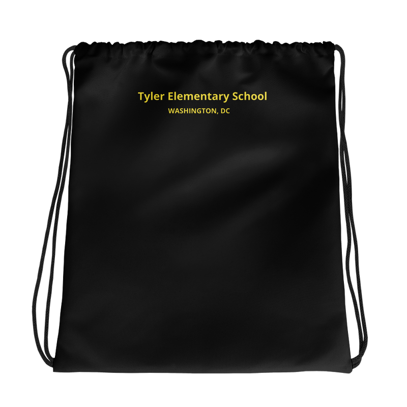 Drawstring bag: Tyler Elementary, Navy