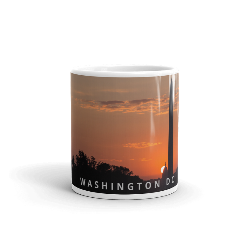 Mug - Silhouette of Washington Monument