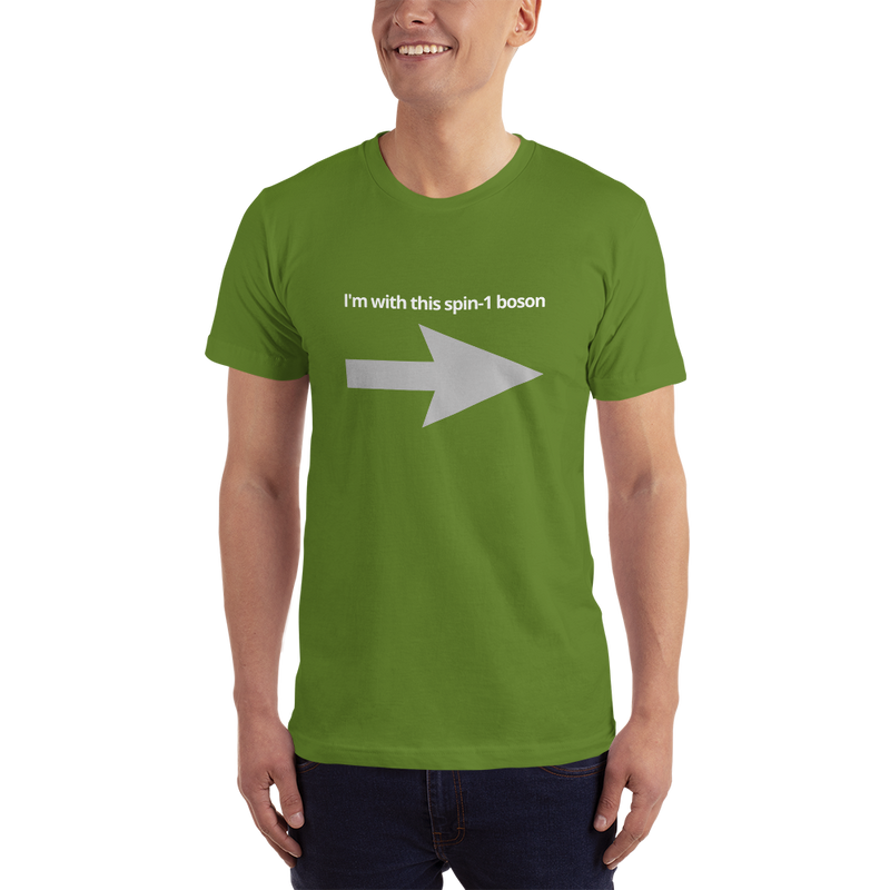 Short-Sleeve T-Shirt - Spin-1 boson satire