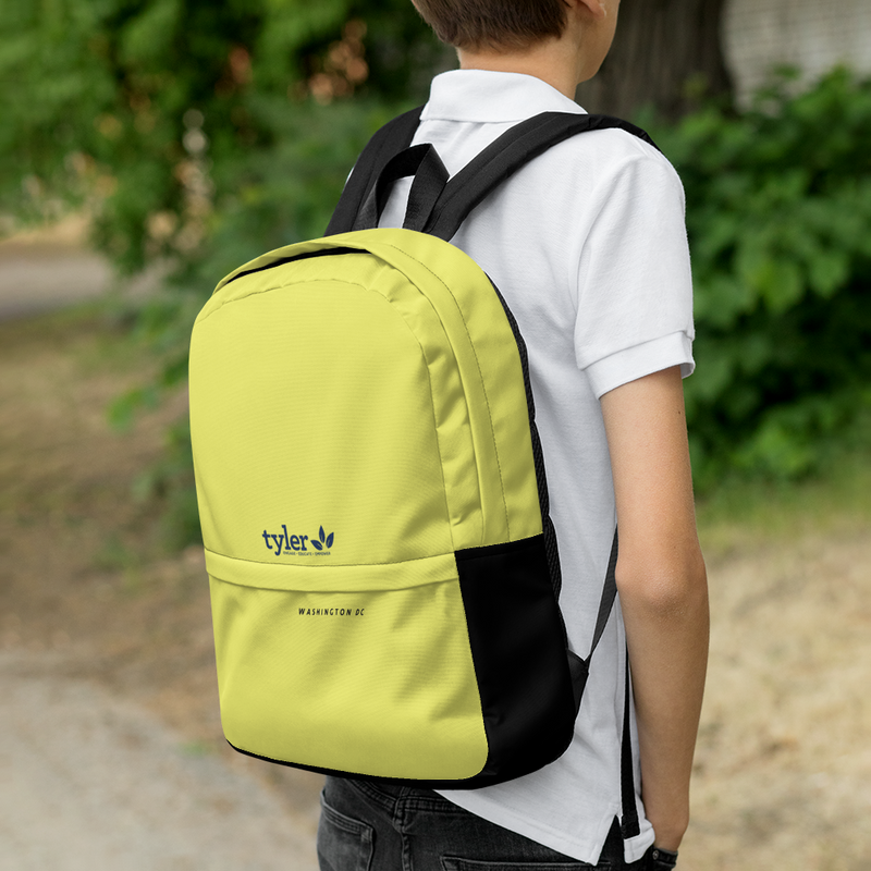 Backpack - Yellow, Tyler Elementary School