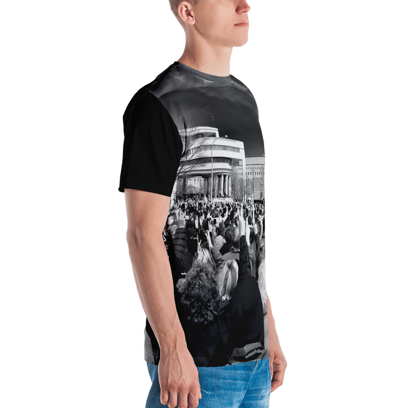 Men's T-shirt - March for our lives, black and white